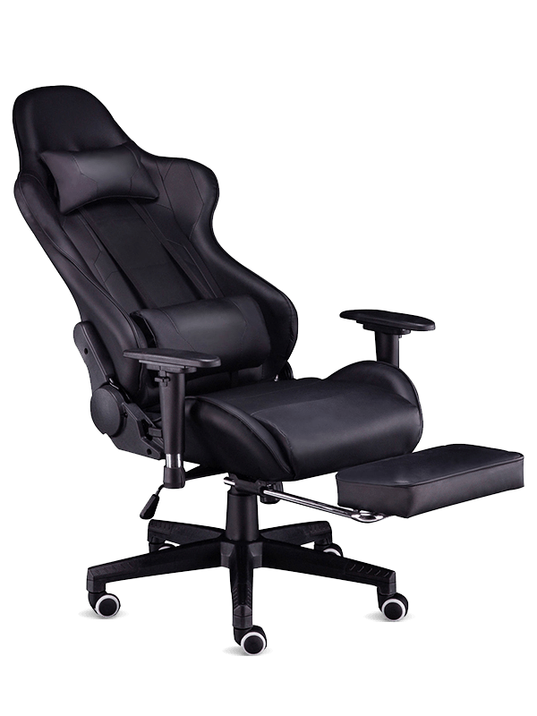 Myy hyvin uudentyyppinen PU PVC Racing moderni tyttö sininen pelituoli 