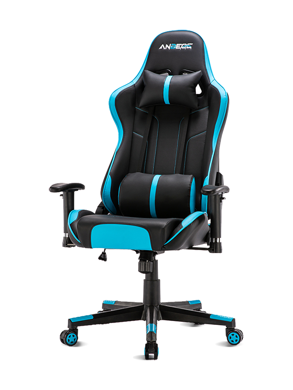 Laadukas ergonominen pyörivä PC-tietokonepelituoli jalkatuella  Laadukas ergonominen pyörivä PC-tietokonepelituoli jalkatuella