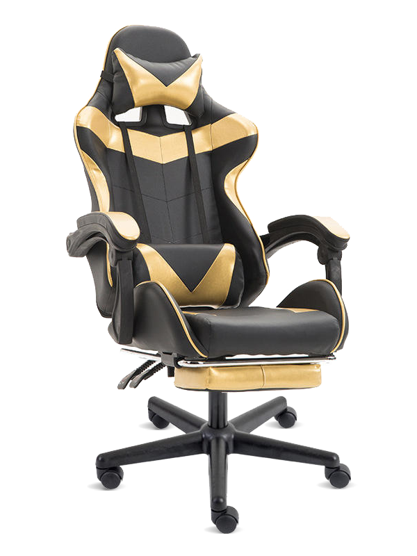 Tukku-halpa toimisto Ergonominen 2D Käsinojat Tyyli Nahka Kääntyvä Lepotuoli Pro Tietokonepeli PC Pelituoli 