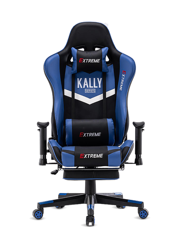 Moderni kaupallinen kalustettu kilpapelituoli selkä- ja niskatuella  Moderni kaupallinen kalustettu kilpapelituoli selkä- ja niskatuella