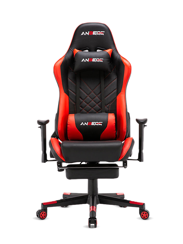 Muodikas pelituoli räätälöity Korkeus säädettävissä jalkatuella HS-8020  Muodikas pelituoli räätälöity Korkeus säädettävissä jalkatuella HS-8020